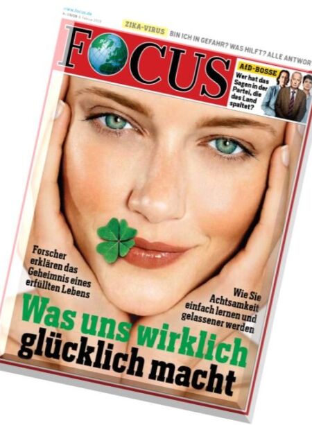 Focus Magazin – 06-2016 (06.02.2016) Cover