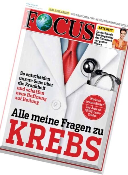 Focus Magazin – 08-2016 (20.02.2016) Cover