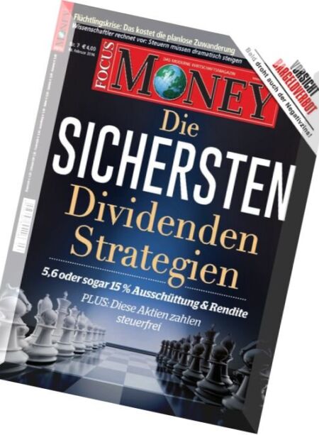 Focus Money – 10 Februar 2016 Cover