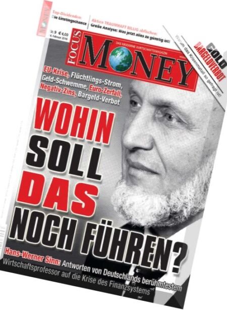 Focus Money – 24 Februar 2016 Cover