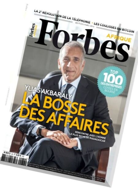 Forbes Afrique – Mars 2016 Cover