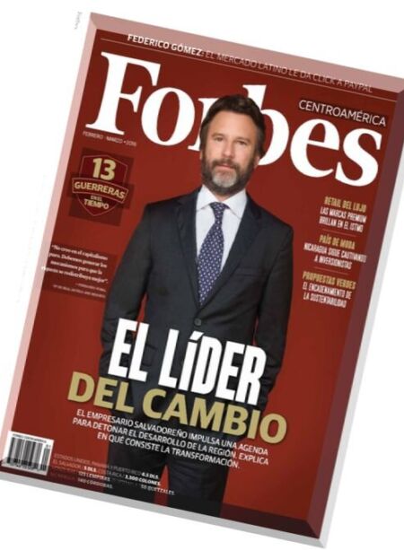 Forbes Centroamerica – Febrero-Marzo 2016 Cover