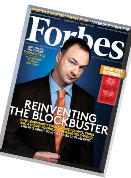 Forbes USA – 29 February 2016 Cover