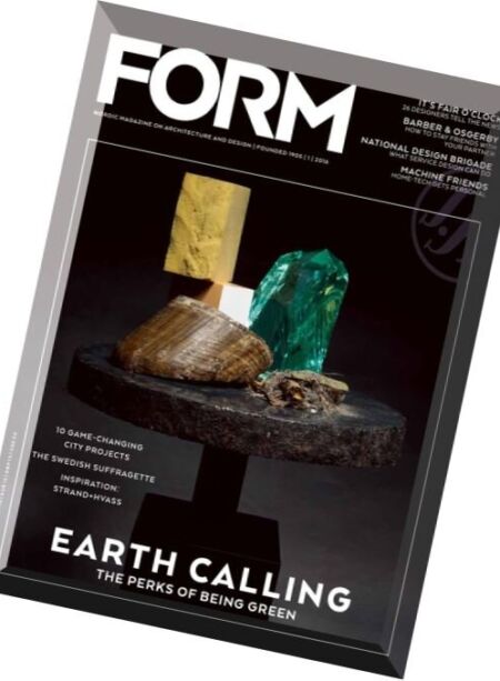 Form – Nr.1, 2016 Cover