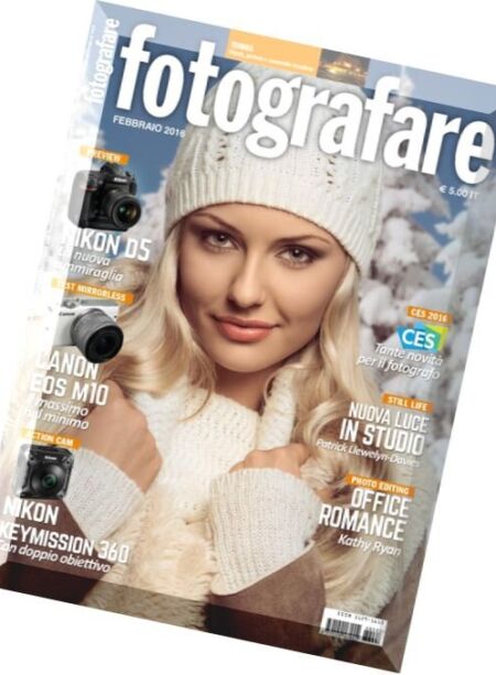 FOTOGRAFARE – Febbraio 2016 Cover