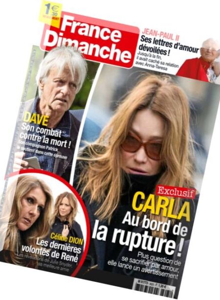 France Dimanche – 19 au 25 Fevrier 2016 Cover