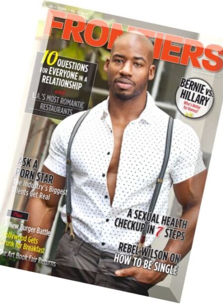 Frontiers Magazine – 4 February 2016 Cover