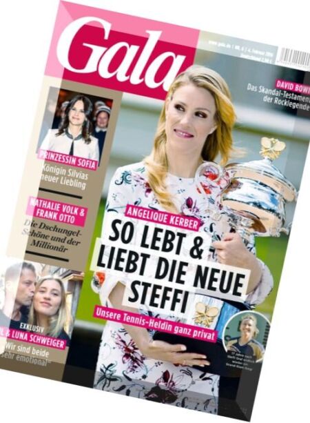 Gala Germany – 4 Februar 2016 Cover