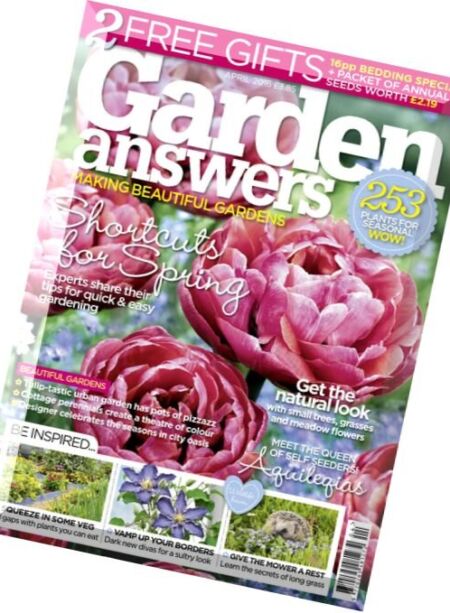 Garden Answers – April 2016 Cover
