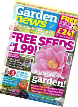 Garden News – 20 February 2016