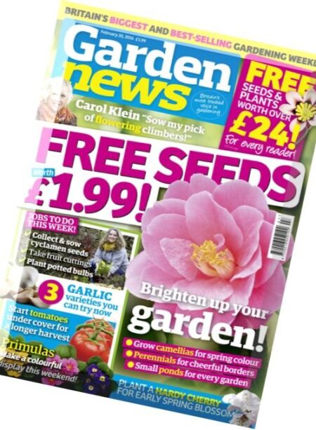 Garden News – 20 February 2016 Cover