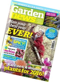 Garden News – 9 January 2016