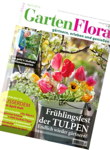Garten Flora – April 2016 Cover