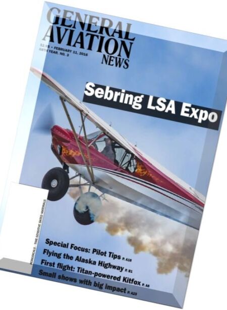 General Aviation News – 11 February 2016 Cover