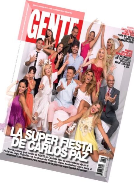 Gente Argentina – 10 Febrero 2016 Cover