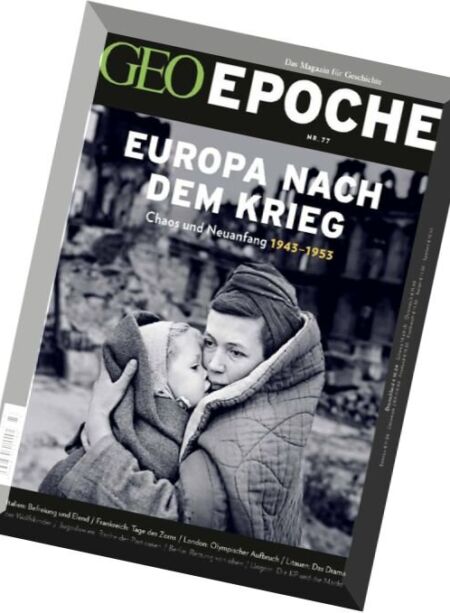 Geo Epoche – N 77, Februar 2016 Cover