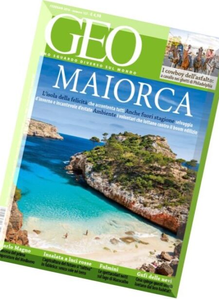 Geo Italia – Febbraio 2016 Cover