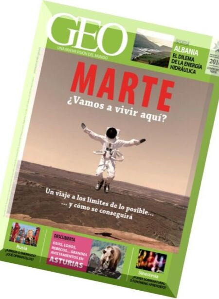 GEO Spain – Marzo 2016 Cover