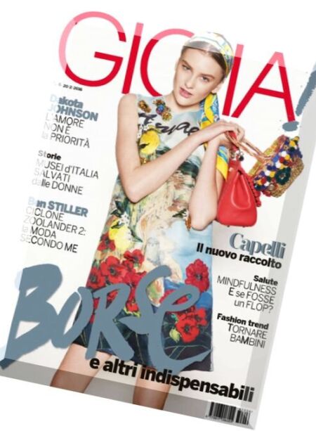 Gioia! – 20 Febbraio 2016 Cover