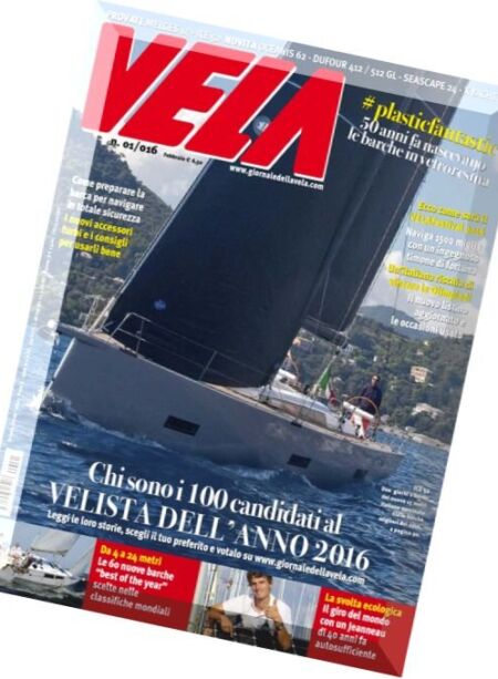 Giornale della Vela – Febbraio 2016 Cover