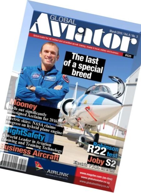 Global Aviator South Africa – March 2016 Cover