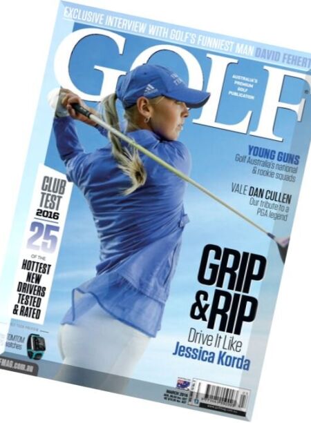 Golf Australian – March 2016 Cover