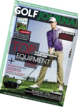 Golf Journal – Marz 2016