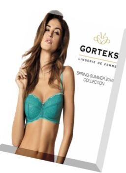 Gorteks – Lingerie Spring-Summer Collection Catalog 2016