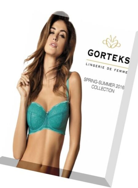 Gorteks – Lingerie Spring-Summer Collection Catalog 2016 Cover