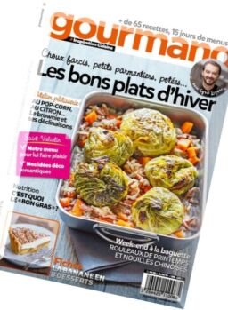 Gourmand – 3 au 16 Fevrier 2016