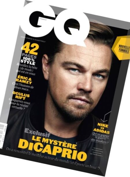 GQ France – Fevrier 2016 Cover