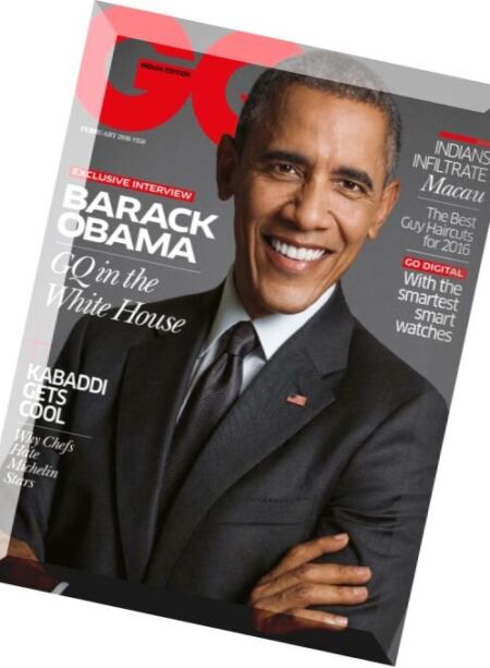 GQ India – February 2016 Cover