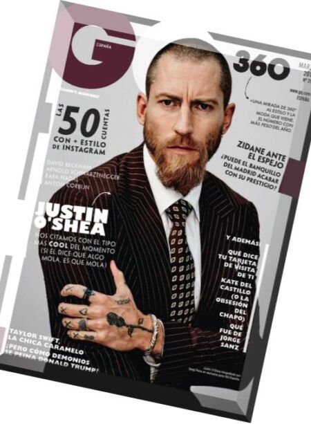 GQ Spain – Marzo 2016 Cover
