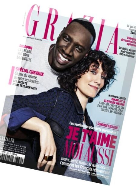Grazia France – 5 au 11 Fevrier 2016 Cover