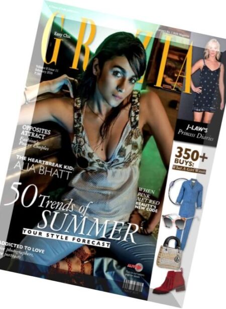 Grazia India – February 2016 Cover