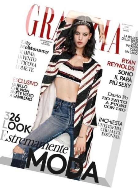 Grazia Italia – 24 Febbraio 2016 Cover