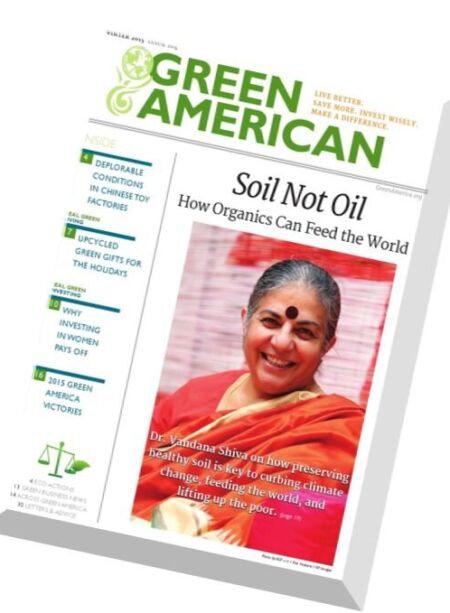 Green American – Winter 2015 Cover
