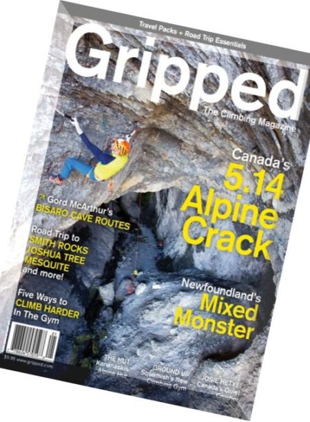 Gripped The Climbing – February-March 2016 Cover