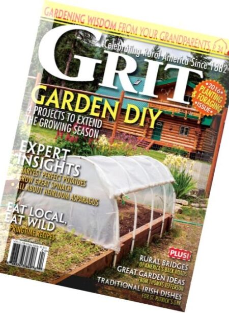 Grit – March-April 2016 Cover