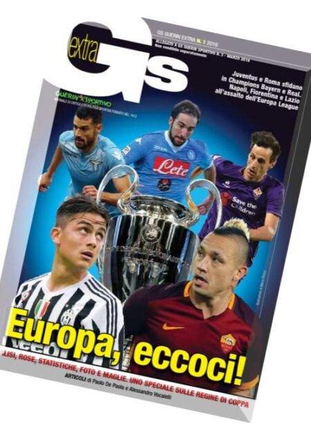 Guerin Sportivo Extra – Marzo 2016 Cover