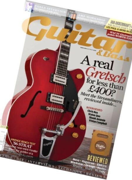 Guitar & Bass – March 2016 Cover