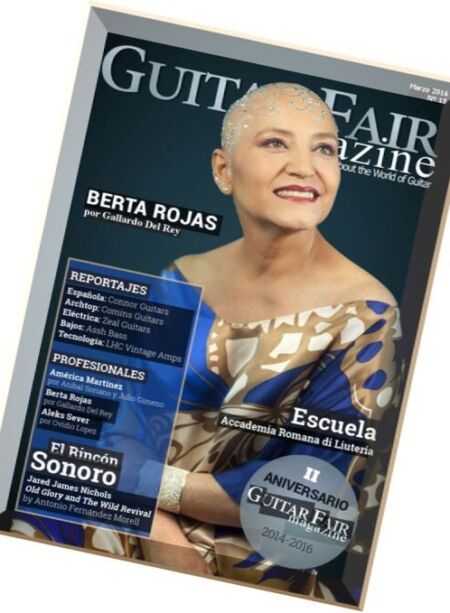 Guitar Fair – Marzo 2016 Cover