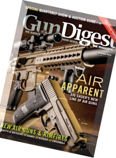 Gun Digest – Spring 2016 Cover