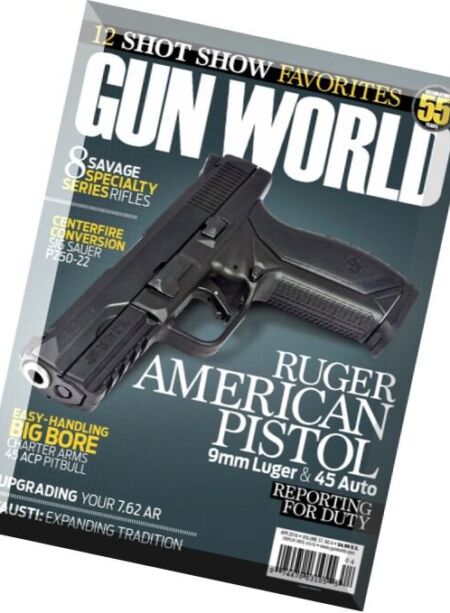 Gun World – April 2016 Cover