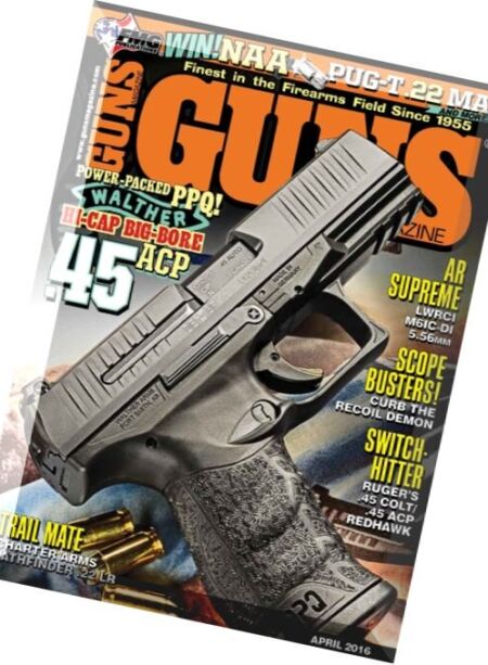 Guns Magazine – April 2016 Cover