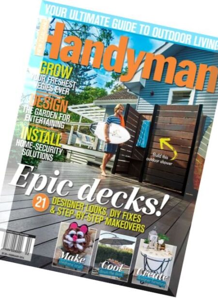 Handyman New Zealand – February 2016 Cover