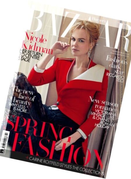 Harper’s Bazaar UK – March 2016 Cover