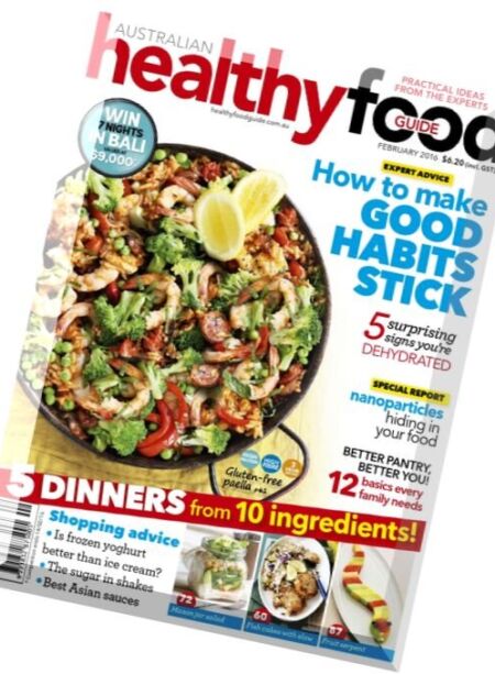 Healthy Food Guide – February 2016 Cover