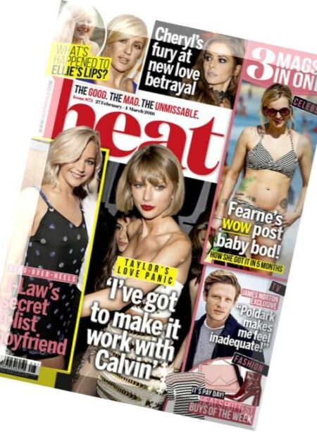 Heat UK – 27 February 2016 Cover