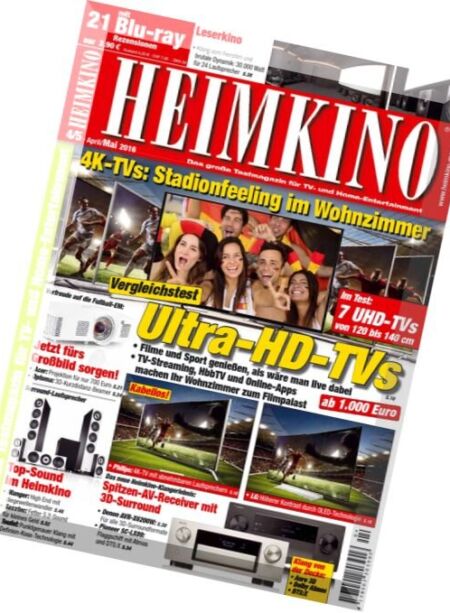 Heimkino Magazin – April-Mai 2016 Cover